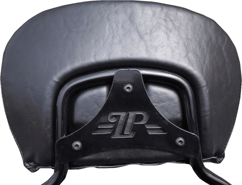 LE PERA 0820-0199 Sissy Bar Plate - Dead End - Classic - Black - Softail/Touring '08-'22 — image 2 of 2