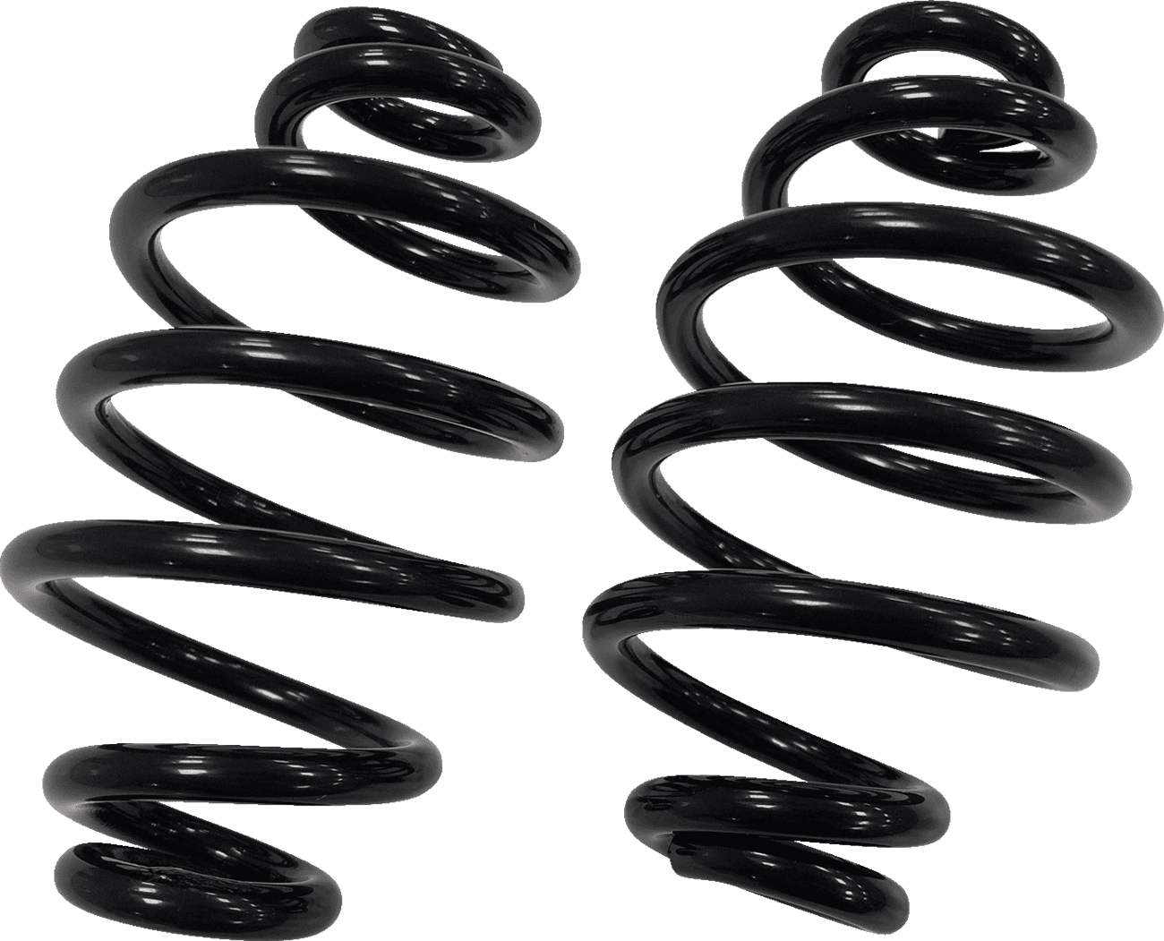 DRAG SPECIALTIES 0820-0239 Seat Springs - Black - 4"
