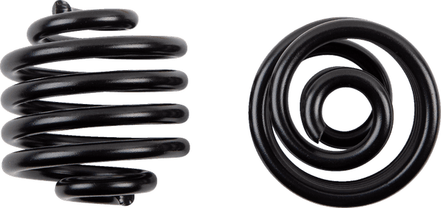 DRAG SPECIALTIES 0820-0242 Seat Springs - Black - 2"