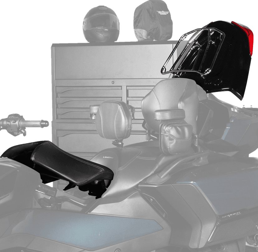 SHOW CHROME 0820-0249 Seat Shock - Spyder RT '20-'24 — image 5 of 5