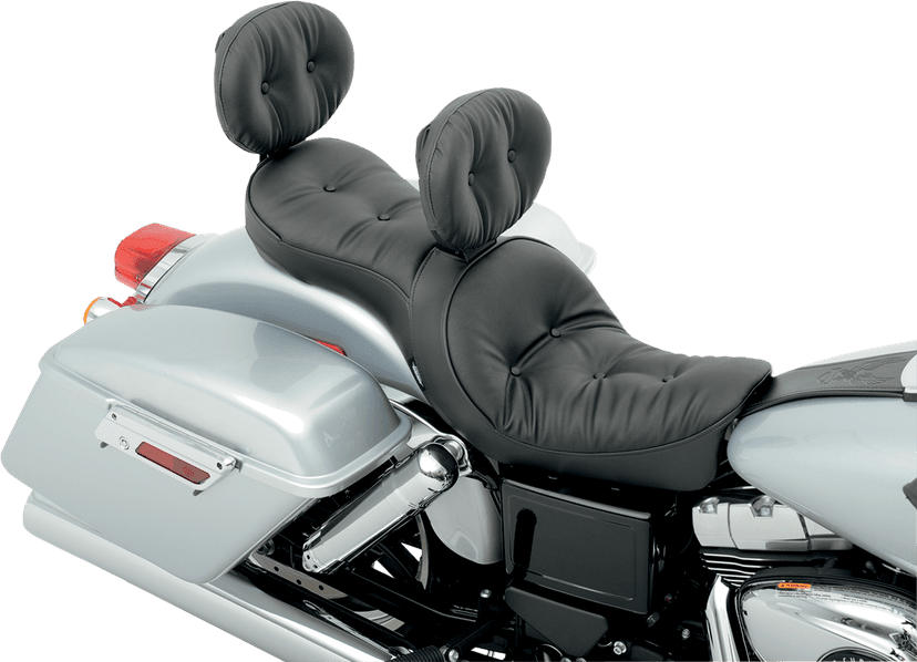 DRAG SPECIALTIES SEATS 0822-0189 EZ Glide II Backrest - Large - Vinyl - Pillow — image 3 of 3