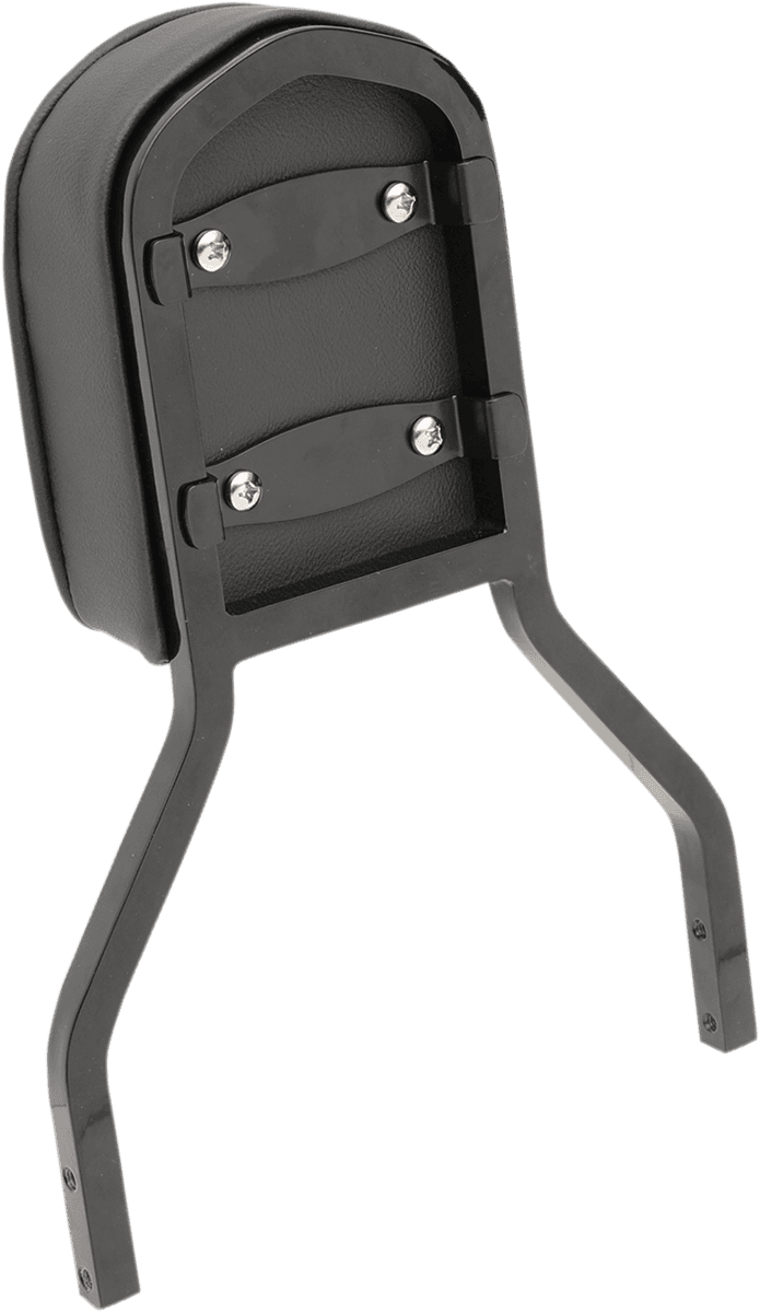 DRAG SPECIALTIES SEATS 0822-0301 Sissy Bar Pad - Short - Pillow - Black Piping - 2" Thick — image 3 of 3
