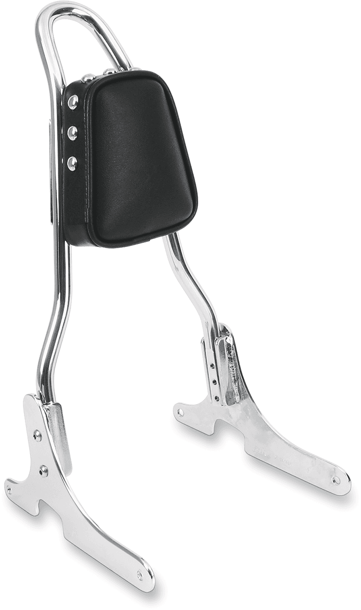 DRAG SPECIALTIES SEATS 0822-0340 Tapered Backrest Pad - Smooth w/ Studs