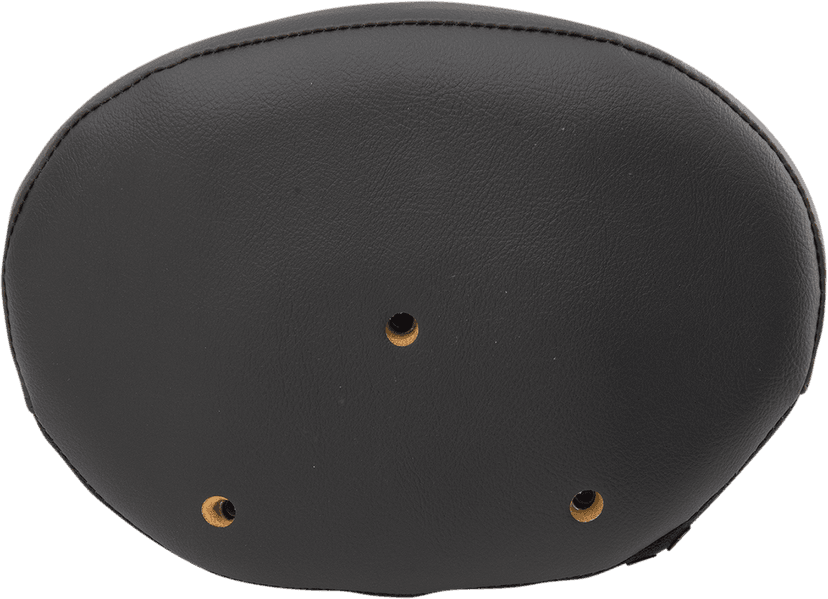 DRAG SPECIALTIES SEATS 0822-0428 Oval Sissy Bar Pad - Double Diamond - Black Stitch - FL '99-'22 — image 3 of 3