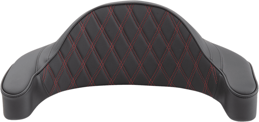 DRAG SPECIALTIES SEATS 0822-0437 King-Pak Pad - Double Diamond - Red Thread - Road King '94-'13