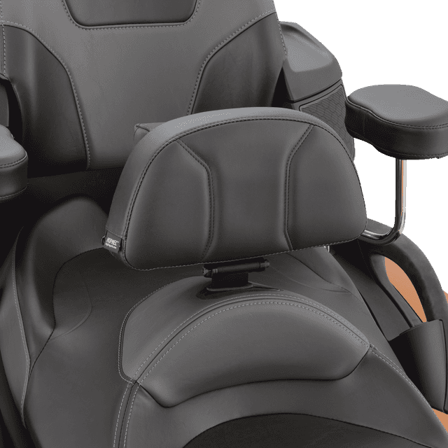 SHOW CHROME 0822-0539 Grande Backrest - Driver - Black - Can-Am RT '10-'19 — image 3 of 6
