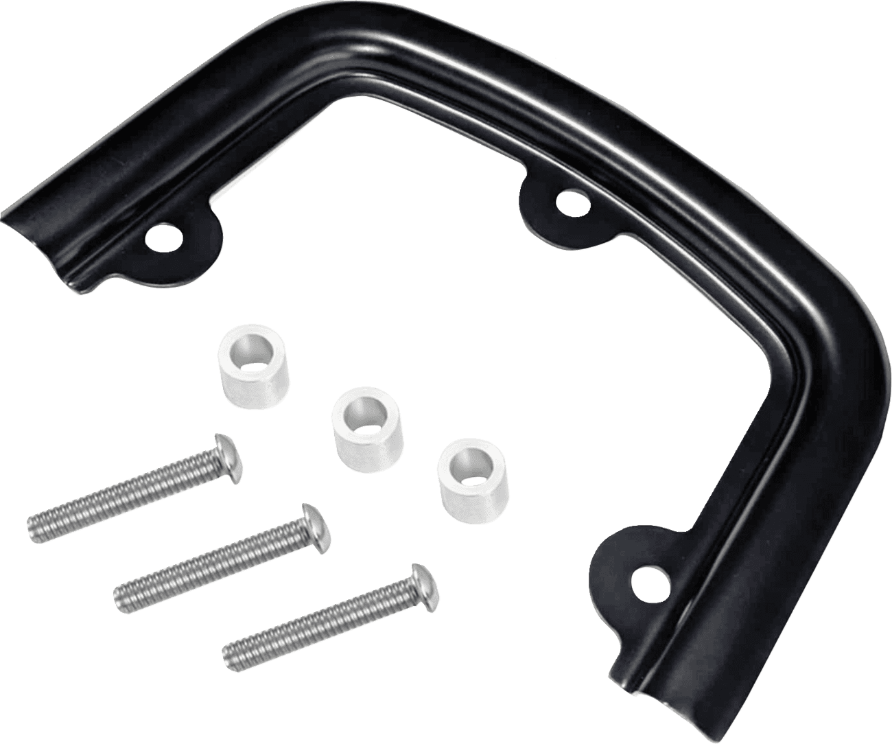 SADDLEMEN 0822-0622 Sissy Bar Pad Bracket - Black