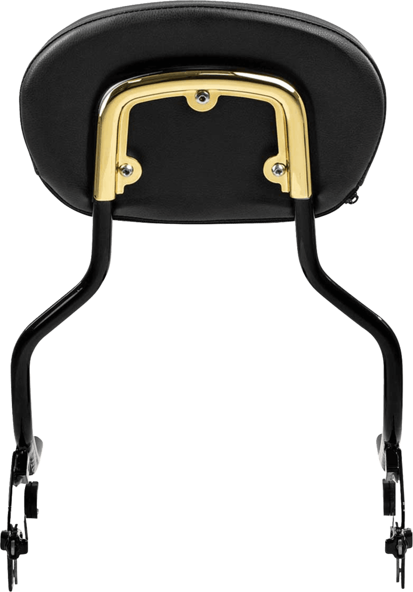 SADDLEMEN 0822-0624 Sissy Bar Pad Bracket - Gold — image 3 of 5