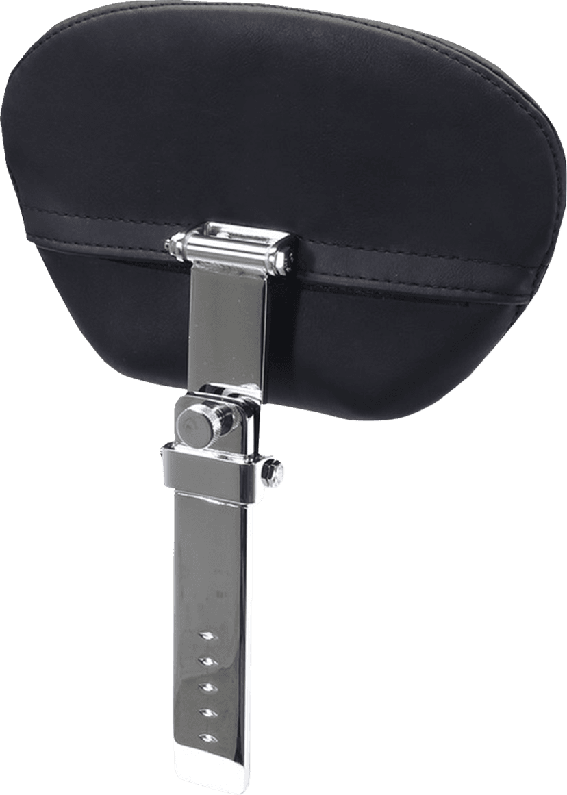 MUSTANG 0822-0650 Deluxe Driver Backrest - Diamond - Black Stitching - FLT/FLH '23-'25 — image 4 of 5