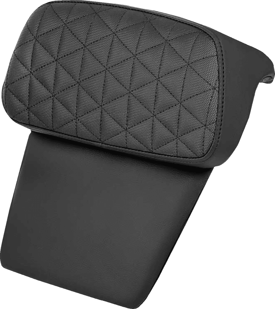 SADDLEMEN 0822-0656 Chopped Tour Pak Backrest Pad - Tri-Gripper - FLH/FLT '14-'25