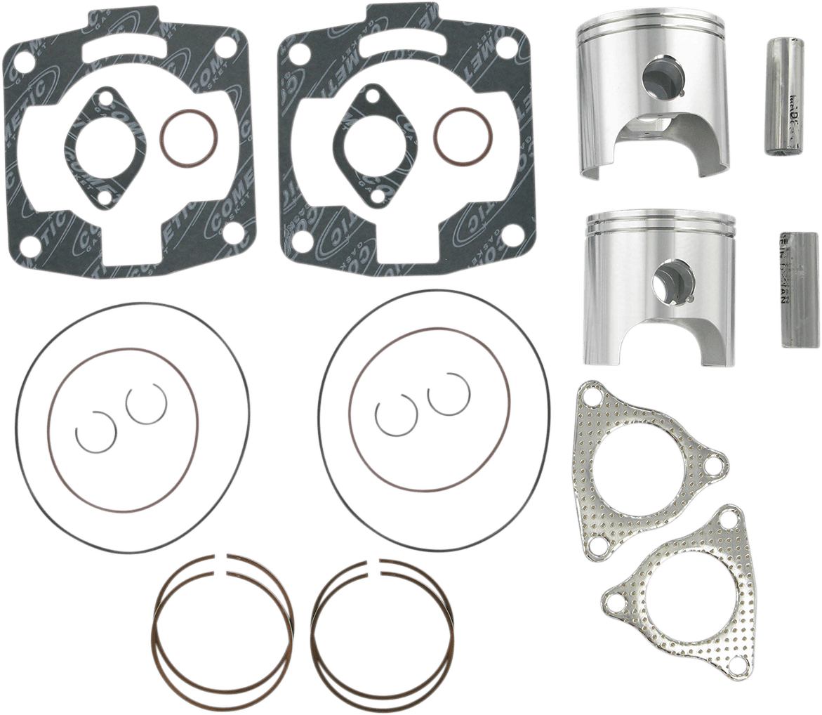 WISECO 0903-0601 Piston Kit with Gaskets - 74.50 mm - Polaris Engine Type - Polaris