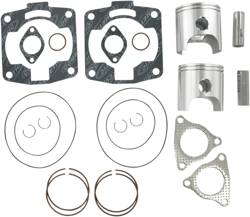 WISECO 0903-0601 Piston Kit with Gaskets - 74.50 mm - Polaris Engine Type - Polaris