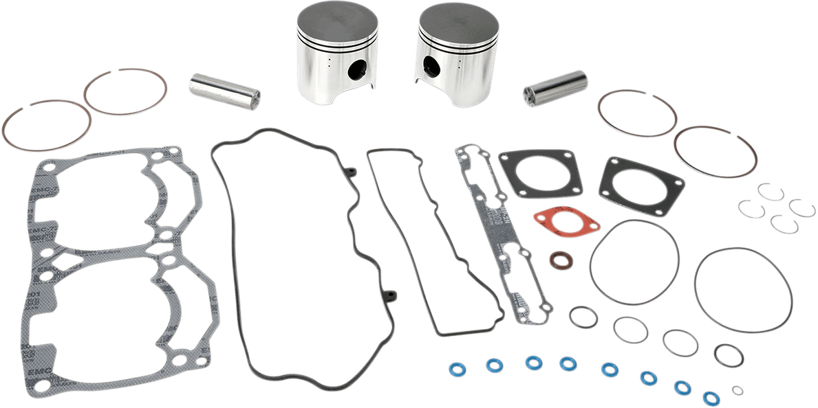 WISECO 0903-0612 Piston Kit with Gaskets - 88.00 mm - 1000 Engine Type - Ski-Doo