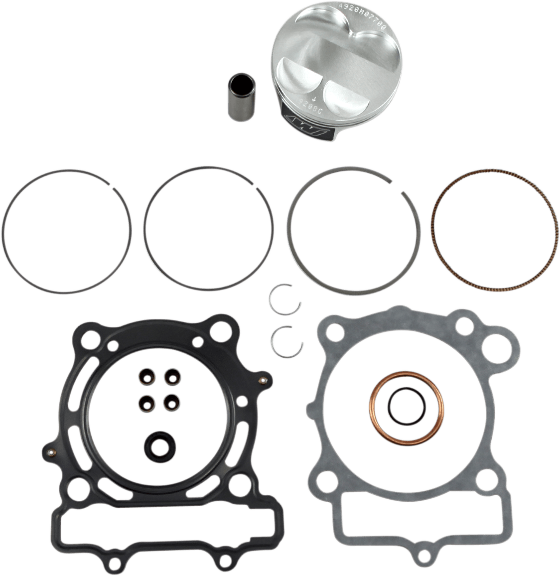 WISECO 0903-0932 Piston Kit with Gaskets - 77.00 mm - Kawasaki