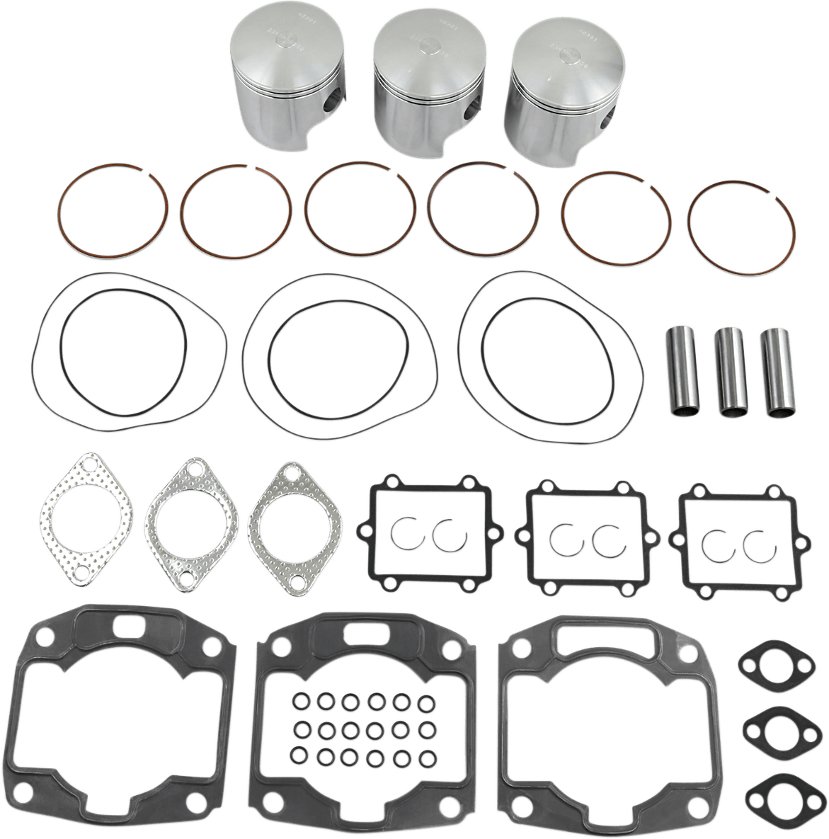 WISECO 0903-1184 Piston Kit with Gaskets - 80.50 mm - Arctic Cat