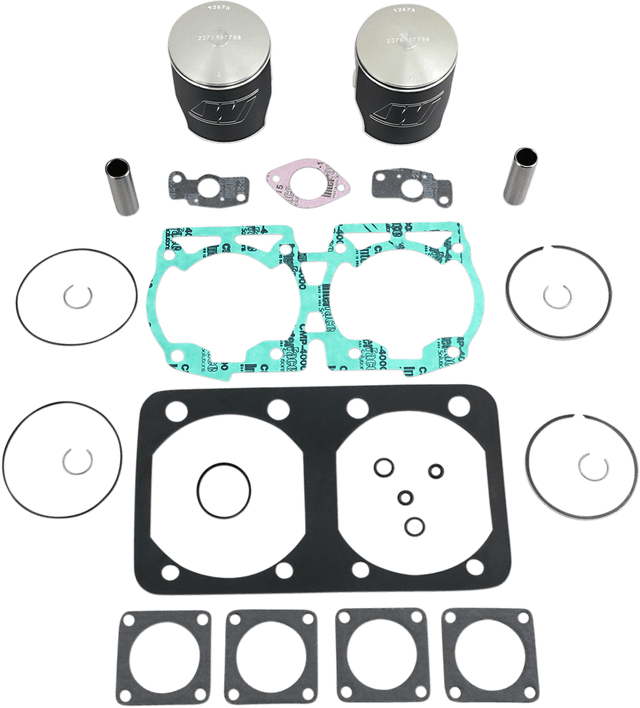 WISECO 0903-1203 Piston Kit with Gaskets - 77.00 mm - 583 Engine Type - Ski-Doo
