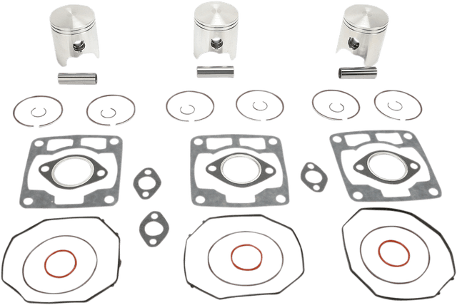 WISECO 0903-1222 Piston Kit with Gaskets - 67.60 mm - Fuji Engine Type - Polaris