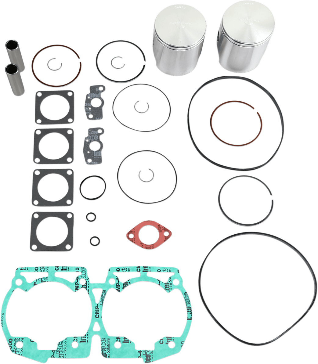 WISECO 0903-1231 Piston Kit with Gaskets - 79.00 mm - 670 H.O. Engine Type - Ski-Doo