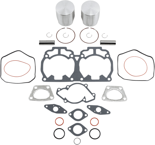 WISECO 0903-1232 Piston Kit with Gaskets - 70.50 mm - 493 Engine Type - Ski-Doo