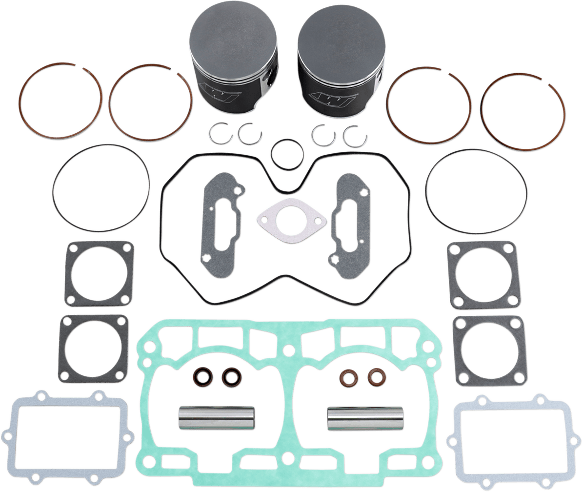WISECO 0903-1253 Piston Kit with Gaskets - 82.00 mm - 800R PTEK Engine Type - Ski-Doo