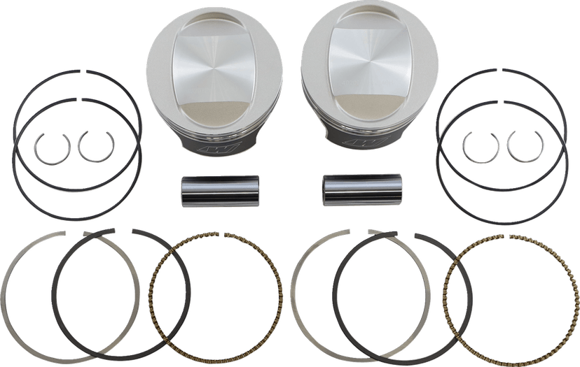WISECO 0903-1558 Tracker™ Series Piston Kit - 3.875" - 88 Cubic Inch Bored to 95 Cubic Inch - Standard - Twin Cam — image 1 of 4