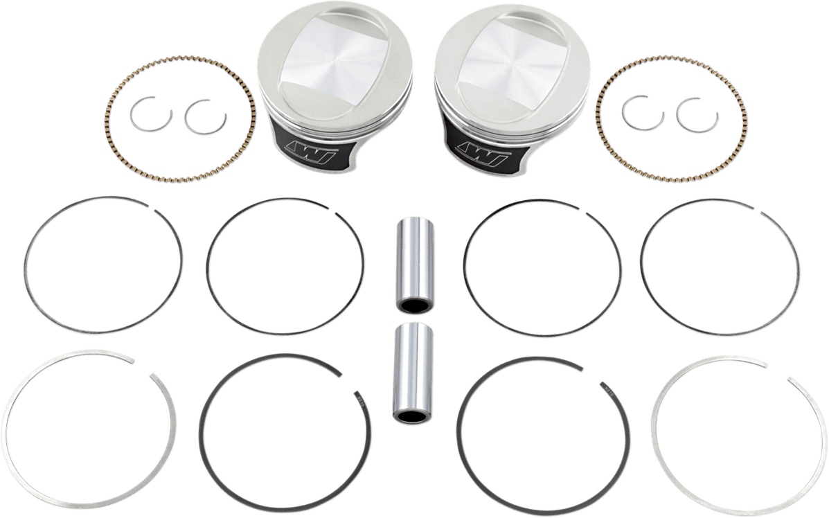 WISECO 0903-1559 Tracker™ Series Piston Kit - 3.885" - 88 Cubic Inch Bored to 95 Cubic Inch - +0.010" - Twin Cam