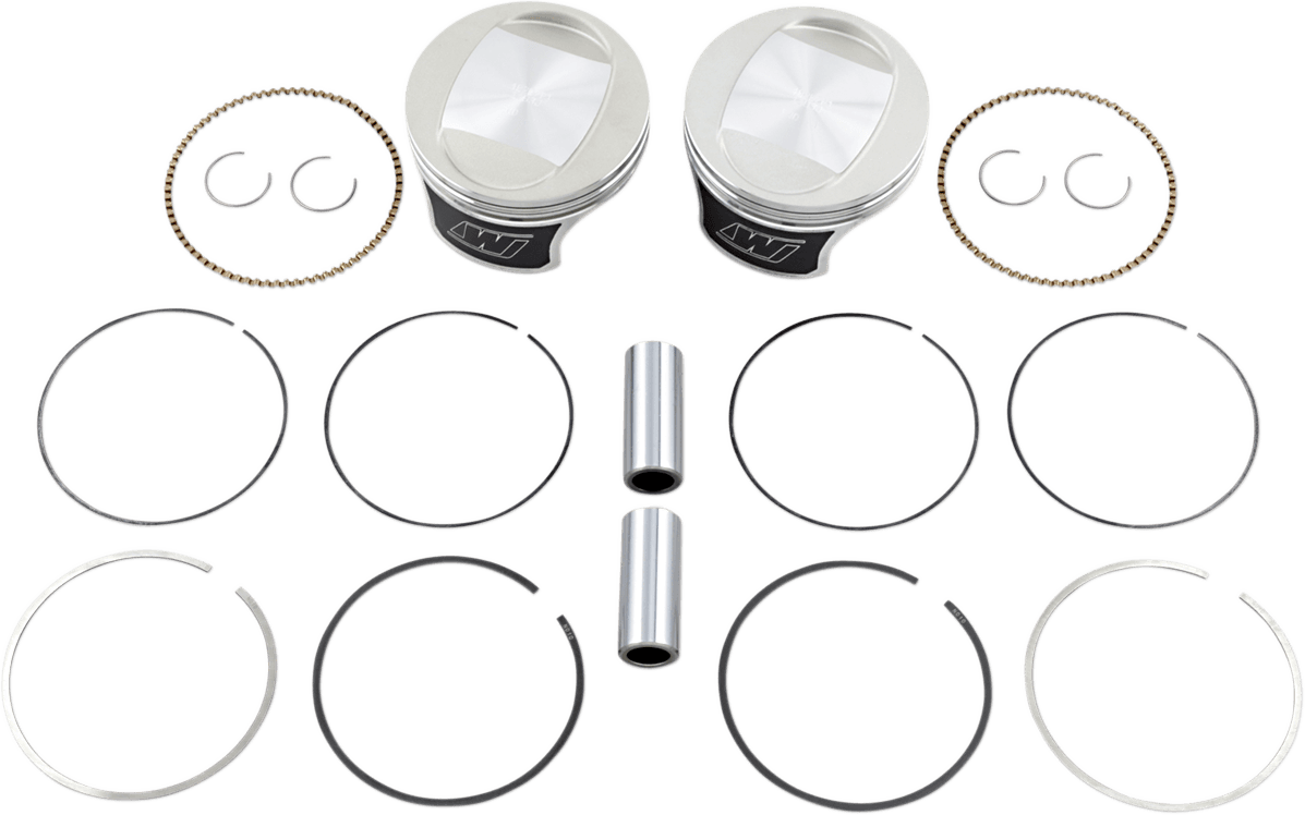WISECO 0903-1559 Tracker™ Series Piston Kit - 3.885" - 88 Cubic Inch Bored to 95 Cubic Inch - +0.010" - Twin Cam