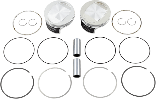 WISECO 0903-1560 Tracker™ Series Piston Kit - 3.895" - 88 Cubic Inch Bored to 95 Cubic Inch - +0.020" - Twin Cam