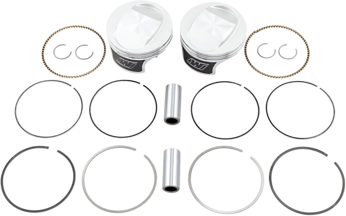 WISECO 0903-1561 Tracker™ Series Piston Kit - 3.875" - 88 Cubic Inch Bored to 95 Cubic Inch - Standard - Twin Cam