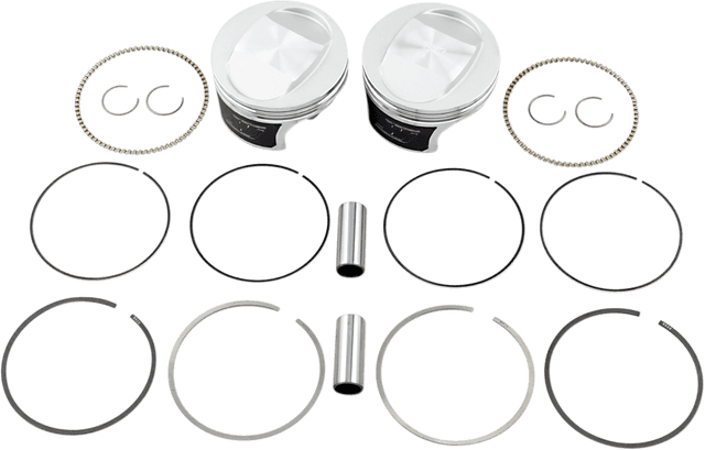WISECO 0903-1562 Tracker™ Series Piston Kit - 3.885" - 88 Cubic Inch Bored to 95 Cubic Inch - +0.010" - Twin Cam