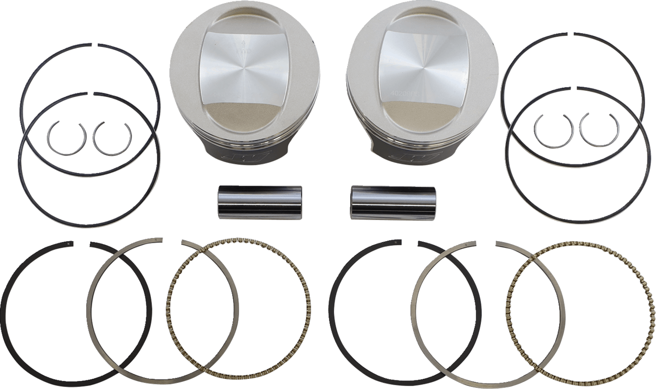 WISECO 0903-1564 Tracker™ Series Piston Kit - 3.937" - 88/95 Cubic Inch Bored to 97 Cubic Inch - Standard - Twin Cam