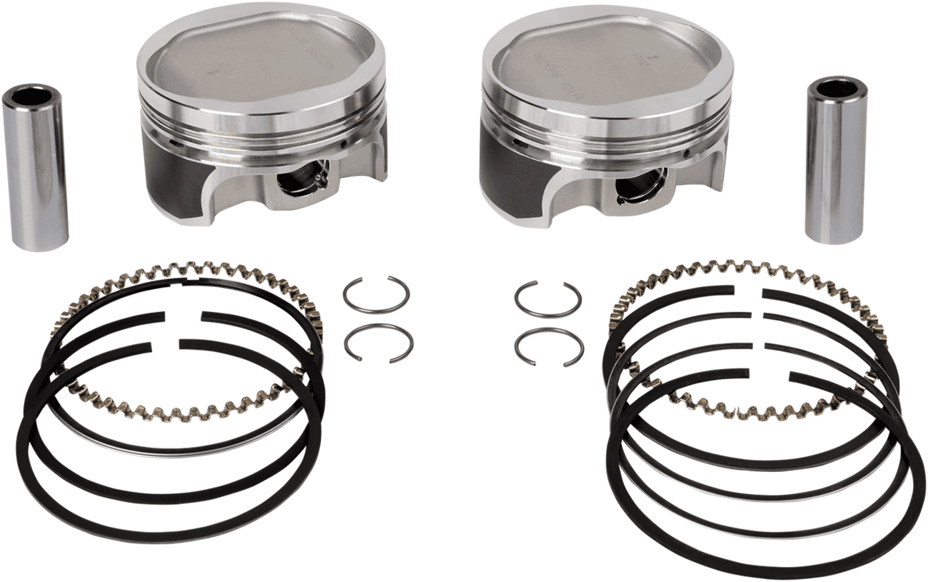 WISECO 0903-1568 Tracker™ Series Piston Kit - 3.498" - 883 cc Bored to 1200 cc - Standard - 883 XL