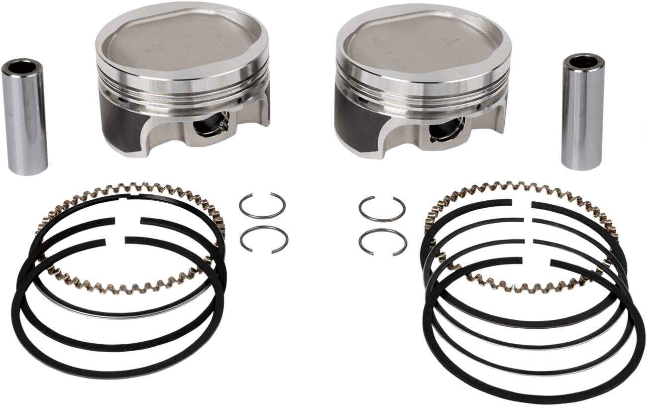 WISECO 0903-1568 Tracker™ Series Piston Kit - 3.498" - 883 cc Bored to 1200 cc - Standard - 883 XL