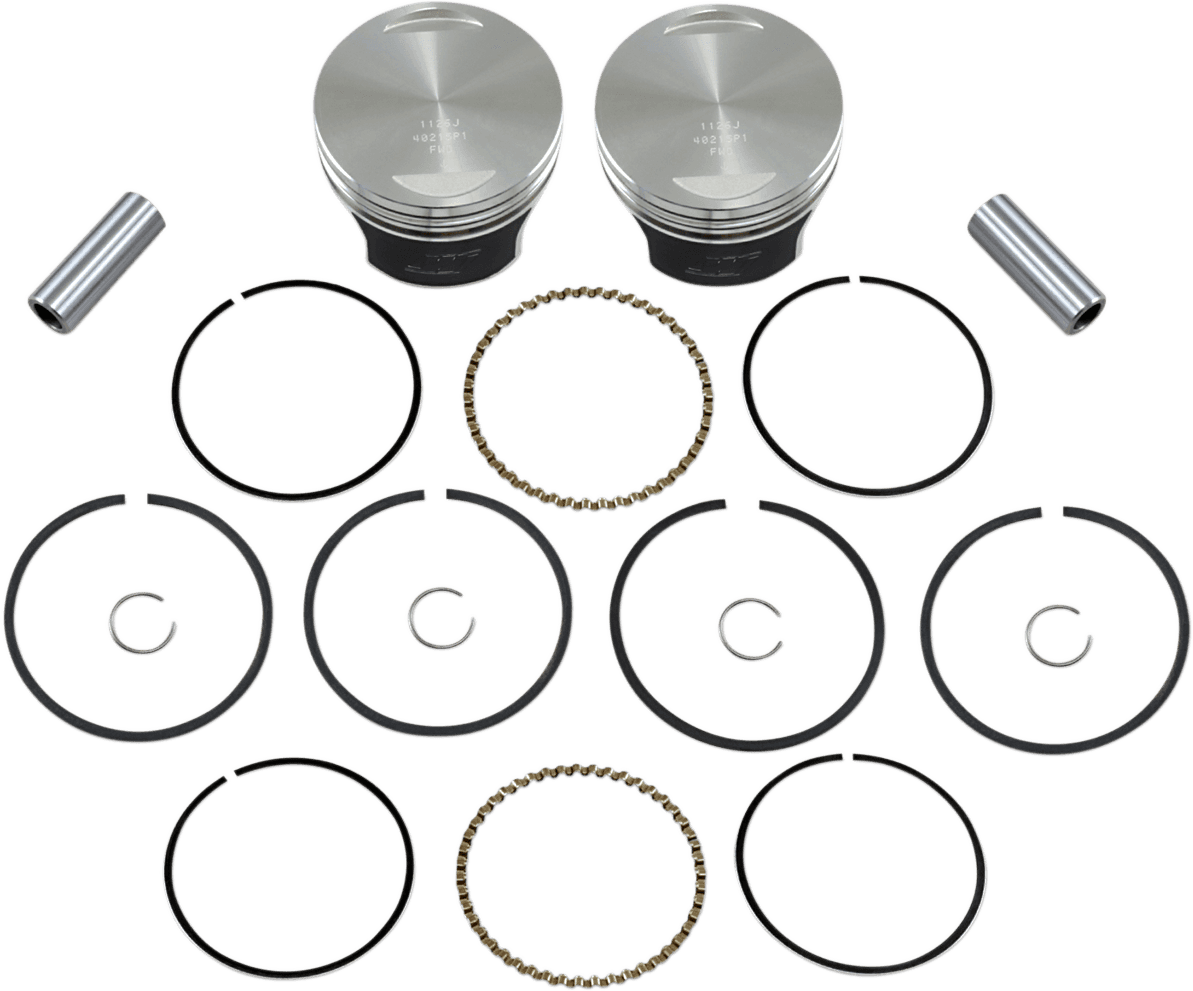 WISECO 0903-1577 Tracker™ Series Piston Kit - 3.508" - 1340 cc 80 Cubic Inch - +0.010" - Evolution