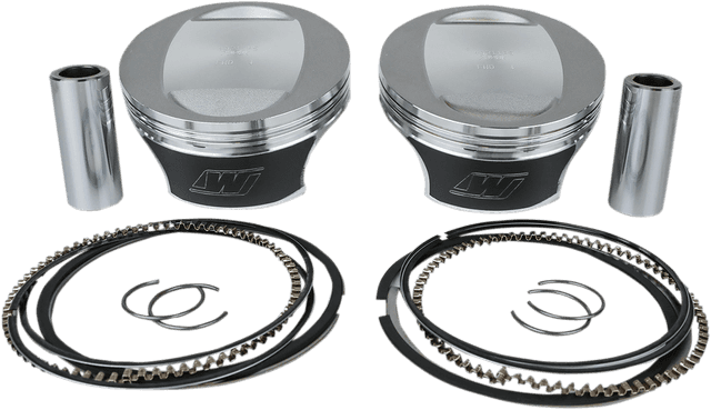 WISECO 0903-1594 Tracker™ Series Piston Kit - 3.937"- 96 Cubic Inch Bored to 106 Cubic Inch - Twin Cam — image 1 of 3