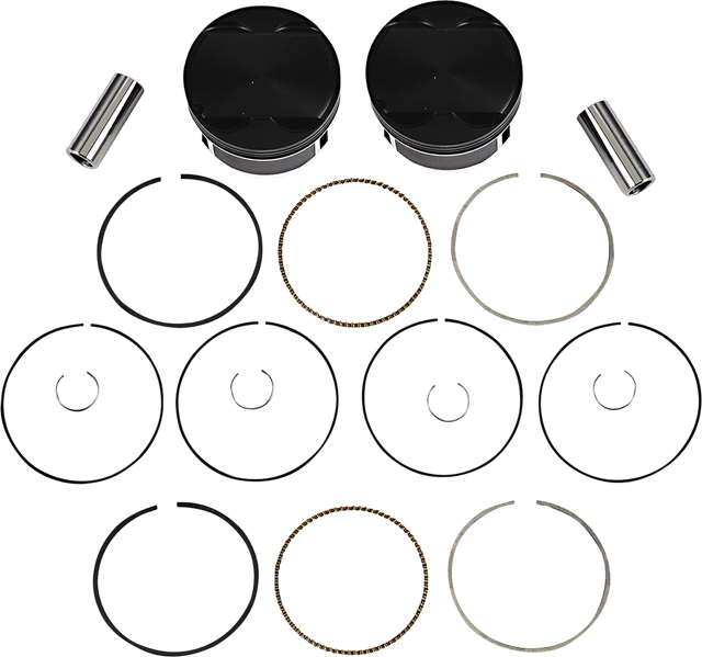 WISECO 0903-1678 Piston Kit - 4.075" Bore - 117 CI - 114"/117" M8