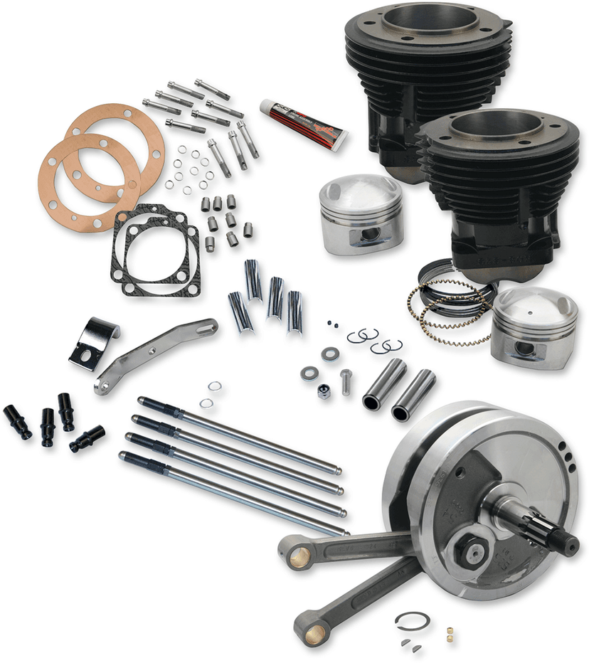 S&S CYCLE 0904-0004 93" Sidewinder® Big Bore Stroker Engine Performance Kit