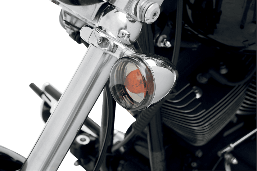 DRAG SPECIALTIES 0906-6316 Smoked Bullet Lens Kit - '00-'23 — image 3 of 4