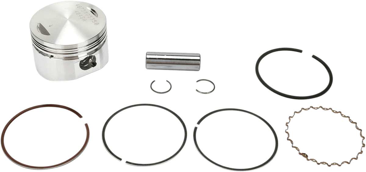 WISECO 0910-0764 Piston Kit - 53.50 mm - Kawasaki | Suzuki