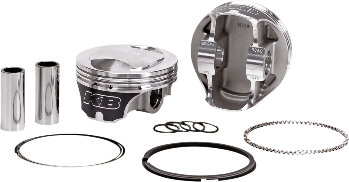 KB PERFORMANCE 0910-0935 Piston Kit - 3.875" Standard - 10.5:1 CR - Big Bore - 95" Twin Cam