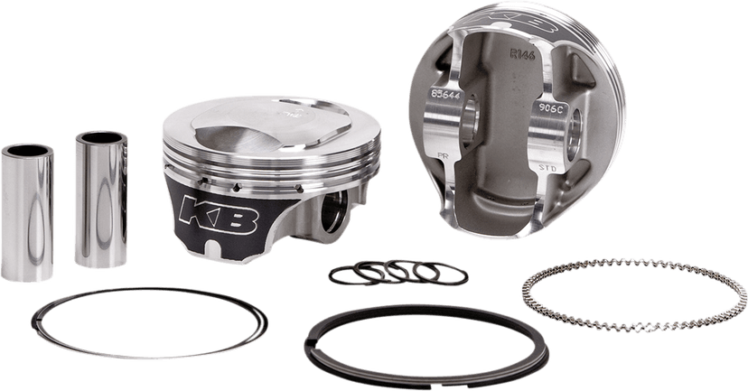 KB PERFORMANCE 0910-0935 Piston Kit - 3.875" Standard - 10.5:1 CR - Big Bore - 95" Twin Cam — image 1 of 2