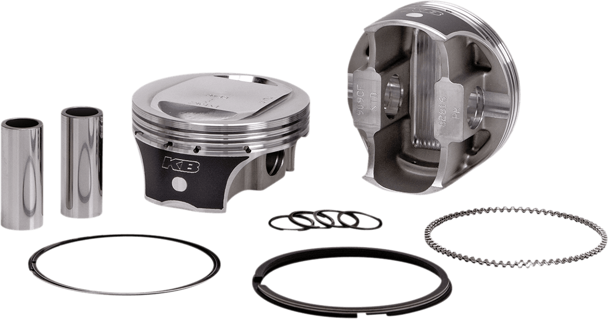 KB PERFORMANCE 0910-0939 Piston Kit - 3.875" Standard -10.5:1 CR - 96" to 103" Big Bore |103" Twin Cam