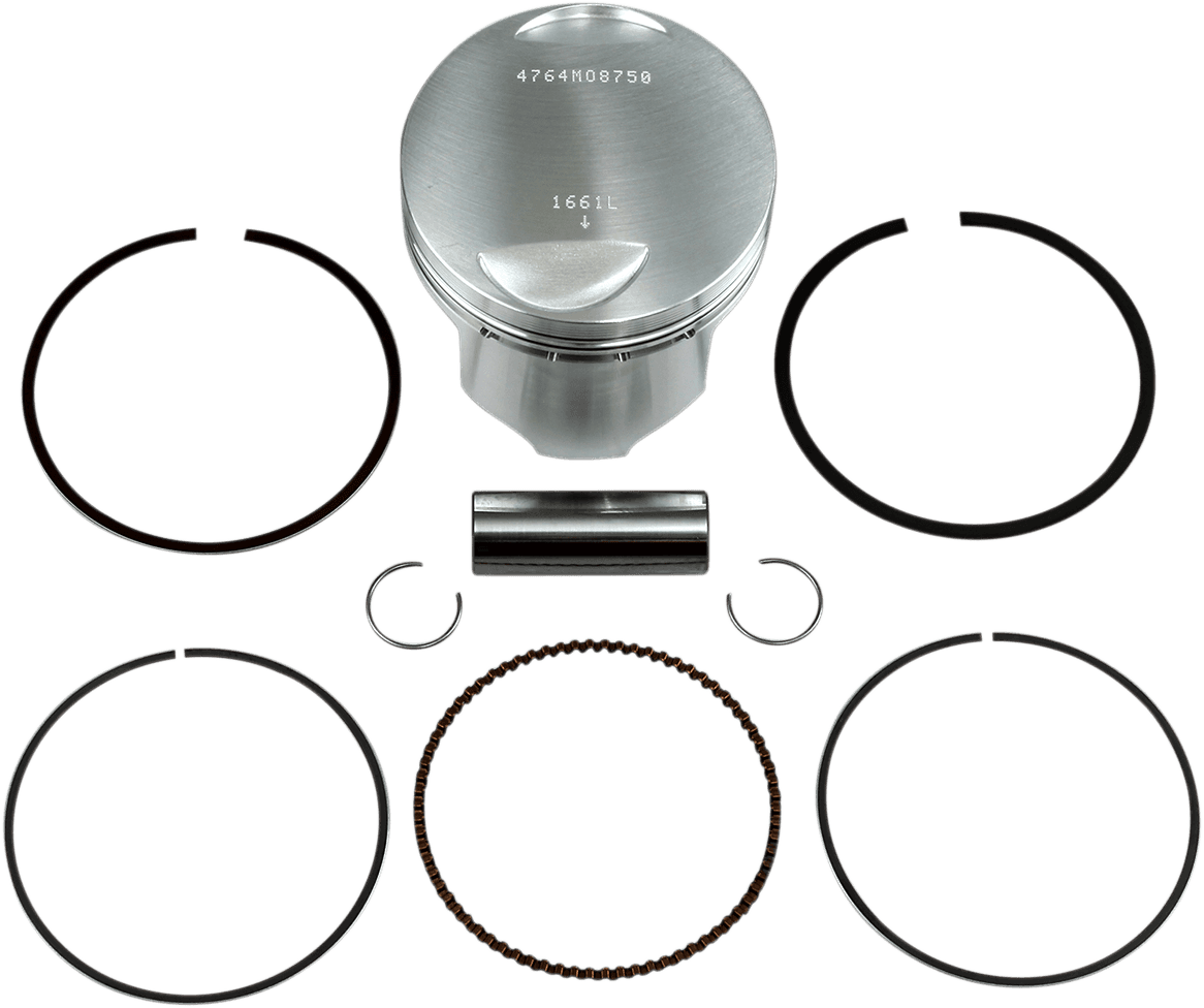 WISECO 0910-1666 Piston Kit - 87.50 mm - Yamaha