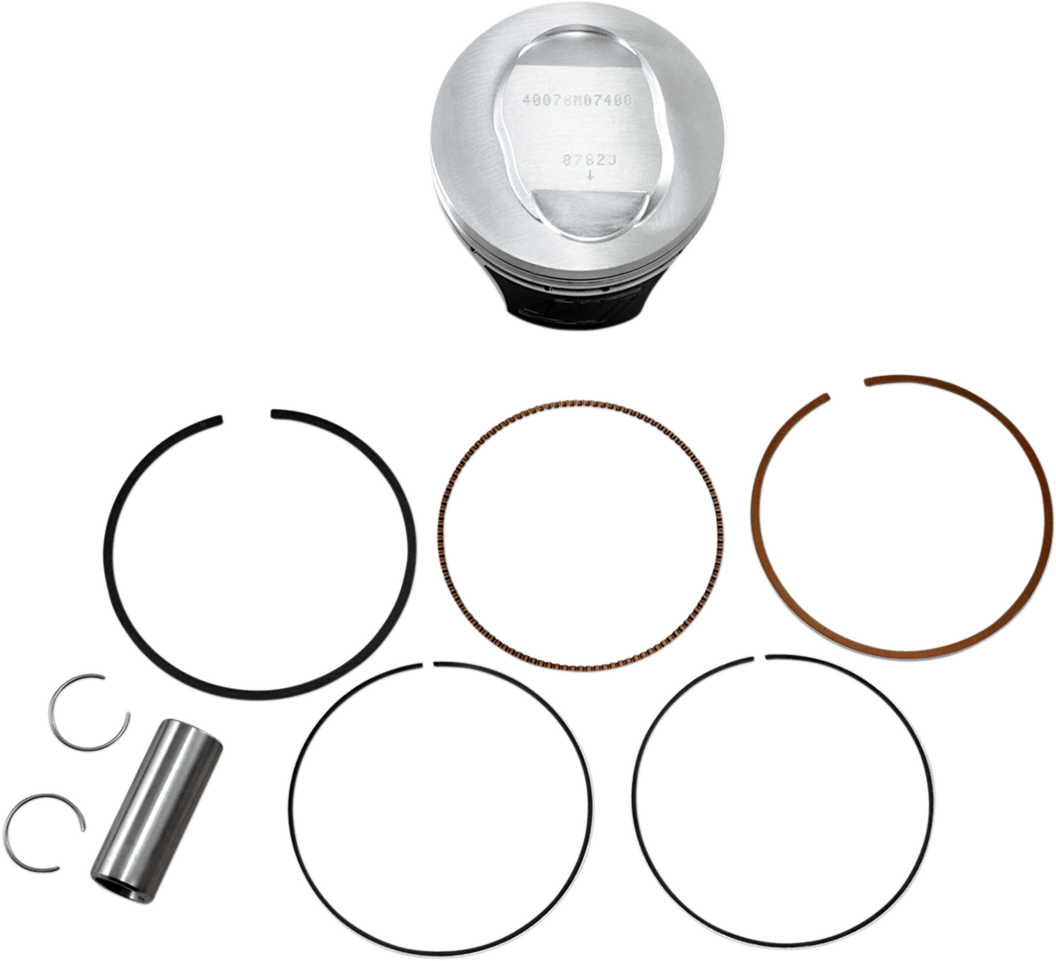 WISECO 0910-4164 Piston Kit - 74.00 mm - Yamaha