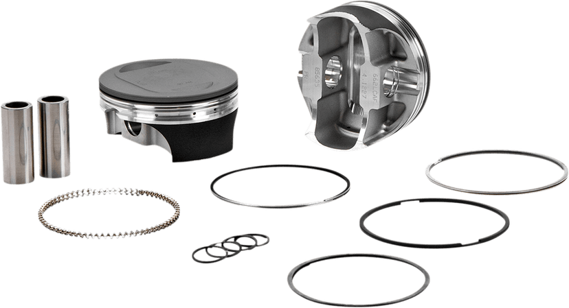 KB PERFORMANCE 0910-5049 Piston Kit - 4.125" Standard - 10.0:1 CR - 96"-103" Twin Cam Bored to 117 ci w/SE 95 cc Heads — image 2 of 2