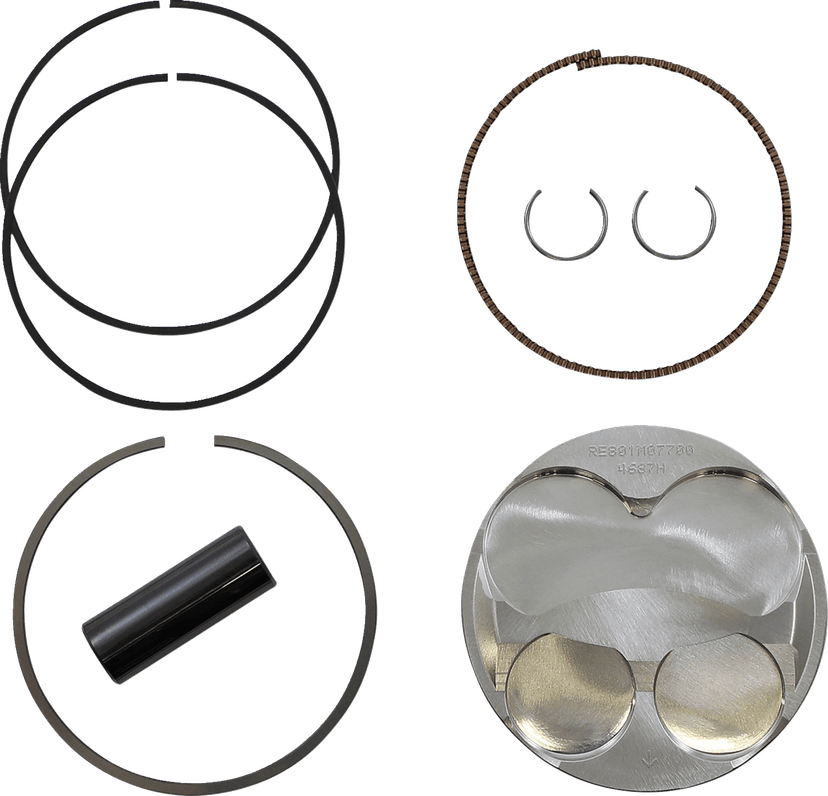 WISECO 0910-5070 Piston Kit - 77.00 mm - Kawasaki KX250F