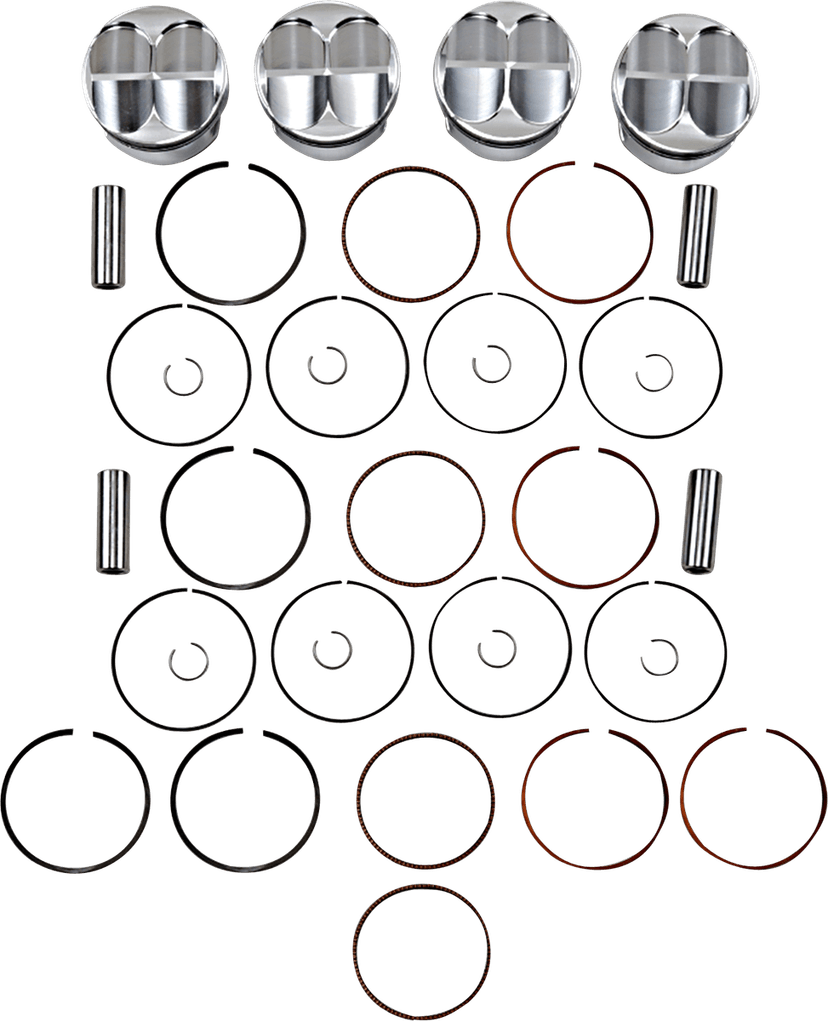 JE PISTONS 0910-5767 Piston Kit - 81.00 mm - 10.5:1 CR - Honda