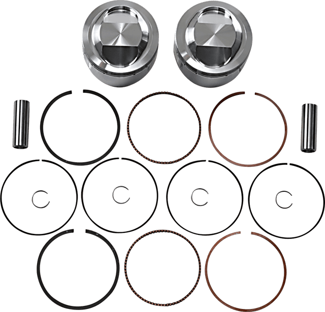 JE PISTONS 0910-5768 Piston Kit - 92.00 mm - 11.5:1 CR - Ducati