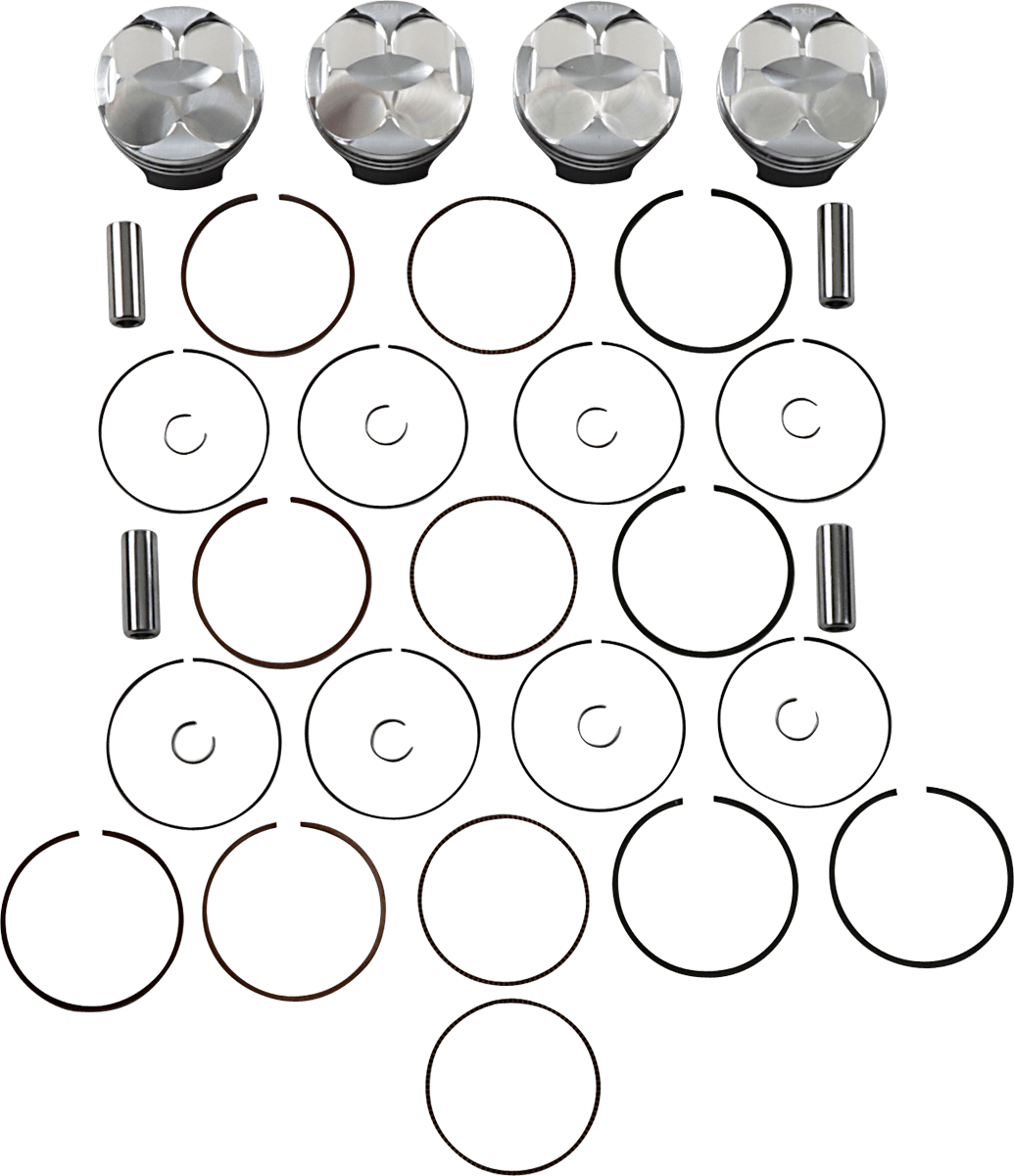 JE PISTONS 0910-5799 Piston Kit - 69.00 mm - 13.1:1 CR - Yamaha