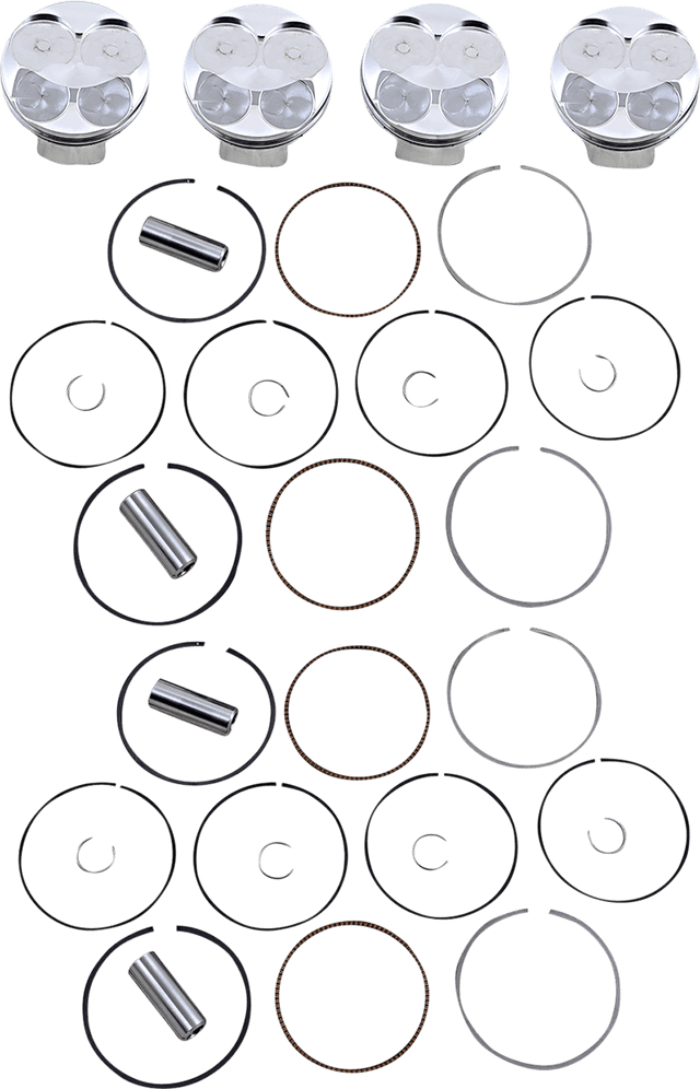 JE PISTONS 0910-5824 Piston Kit - 80.00 mm - 13.5:1 CR - BMW